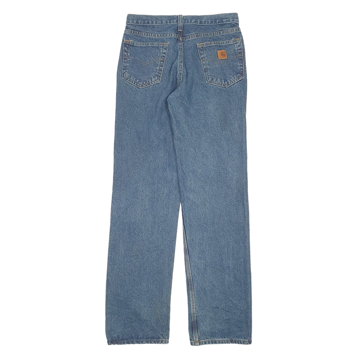 Mens Blue Carhartt Relaxed B460 JeansW30 L34