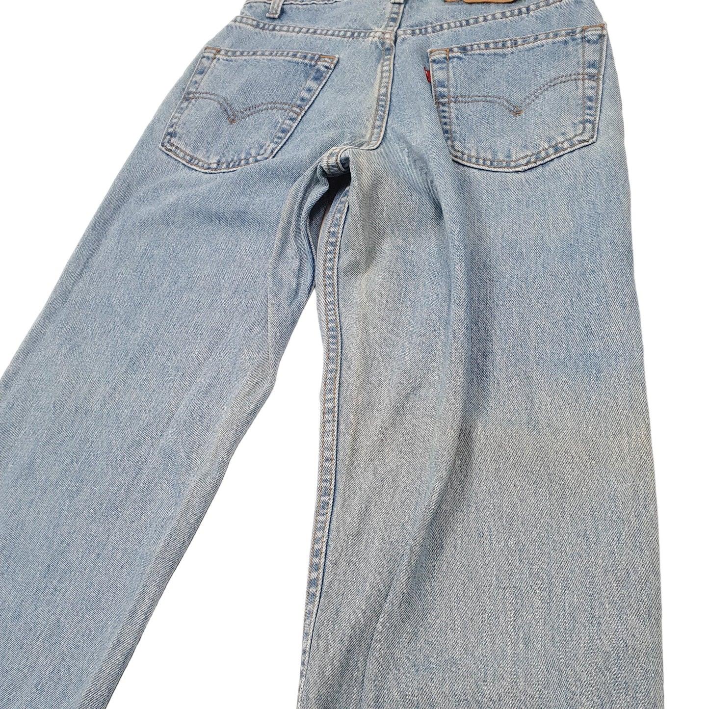 Mens Blue Levis Vintage Made In USA 90s 550 JeansW30 L30