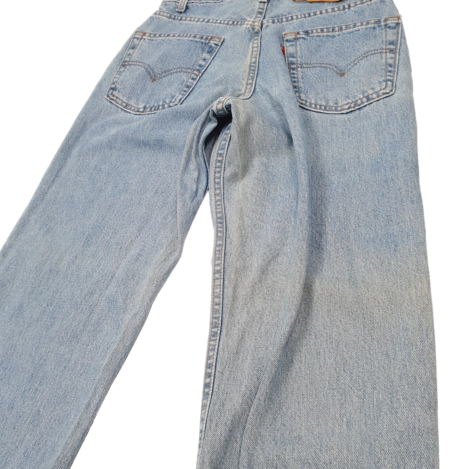 Mens Blue Levis Vintage Made In USA 90s 550 JeansW30 L30