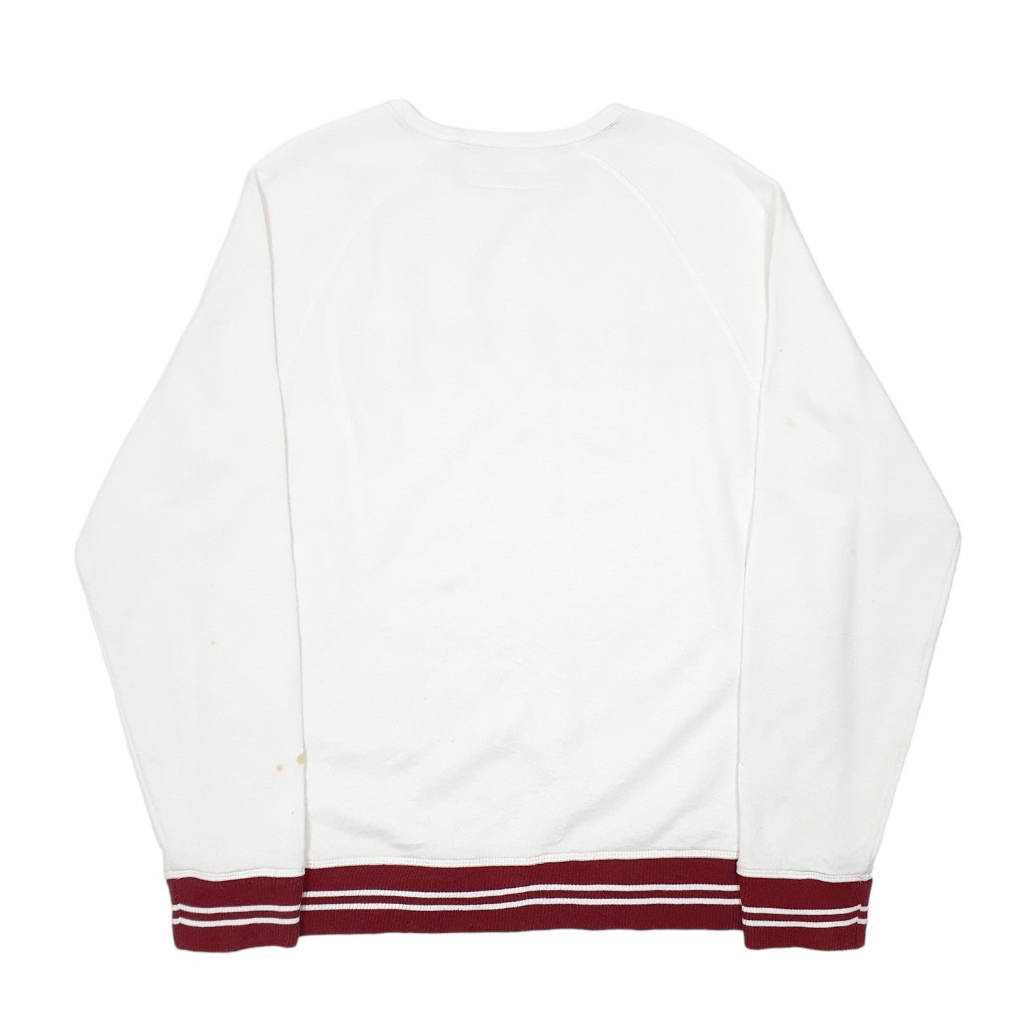 Womens White Levis  Crewneck Jumper