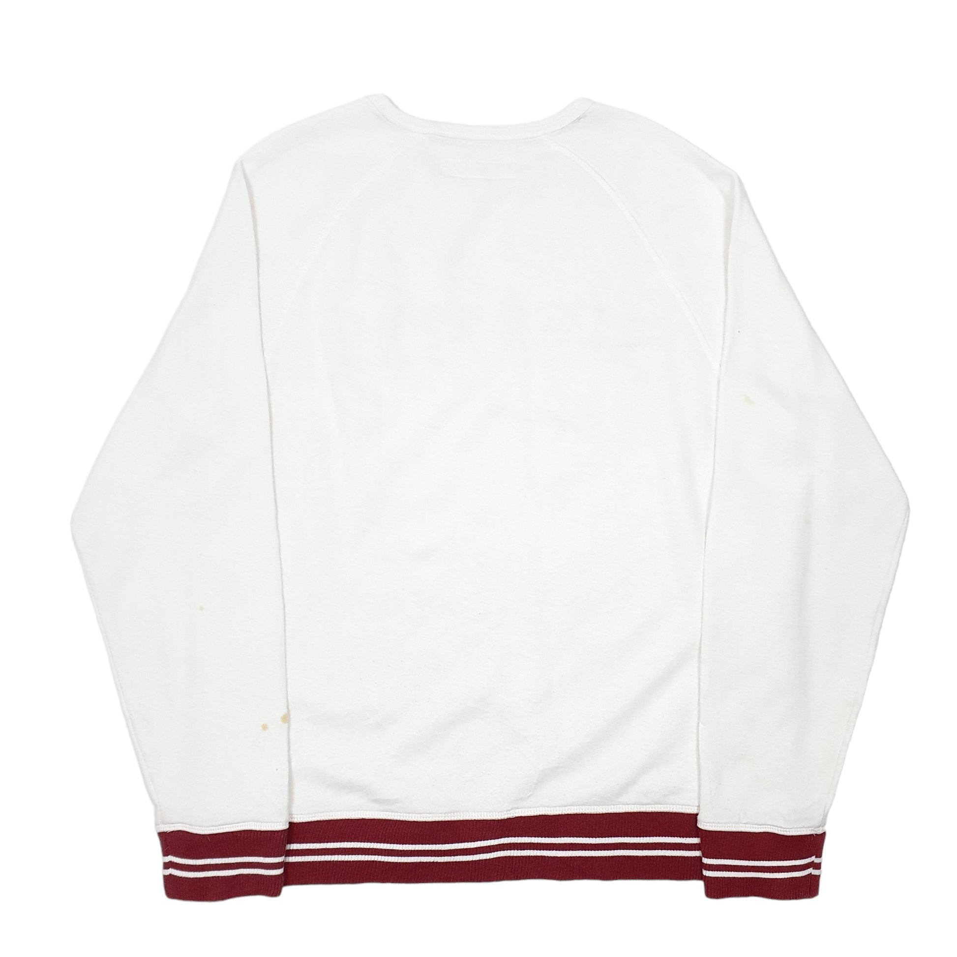 Womens White Levis  Crewneck Jumper