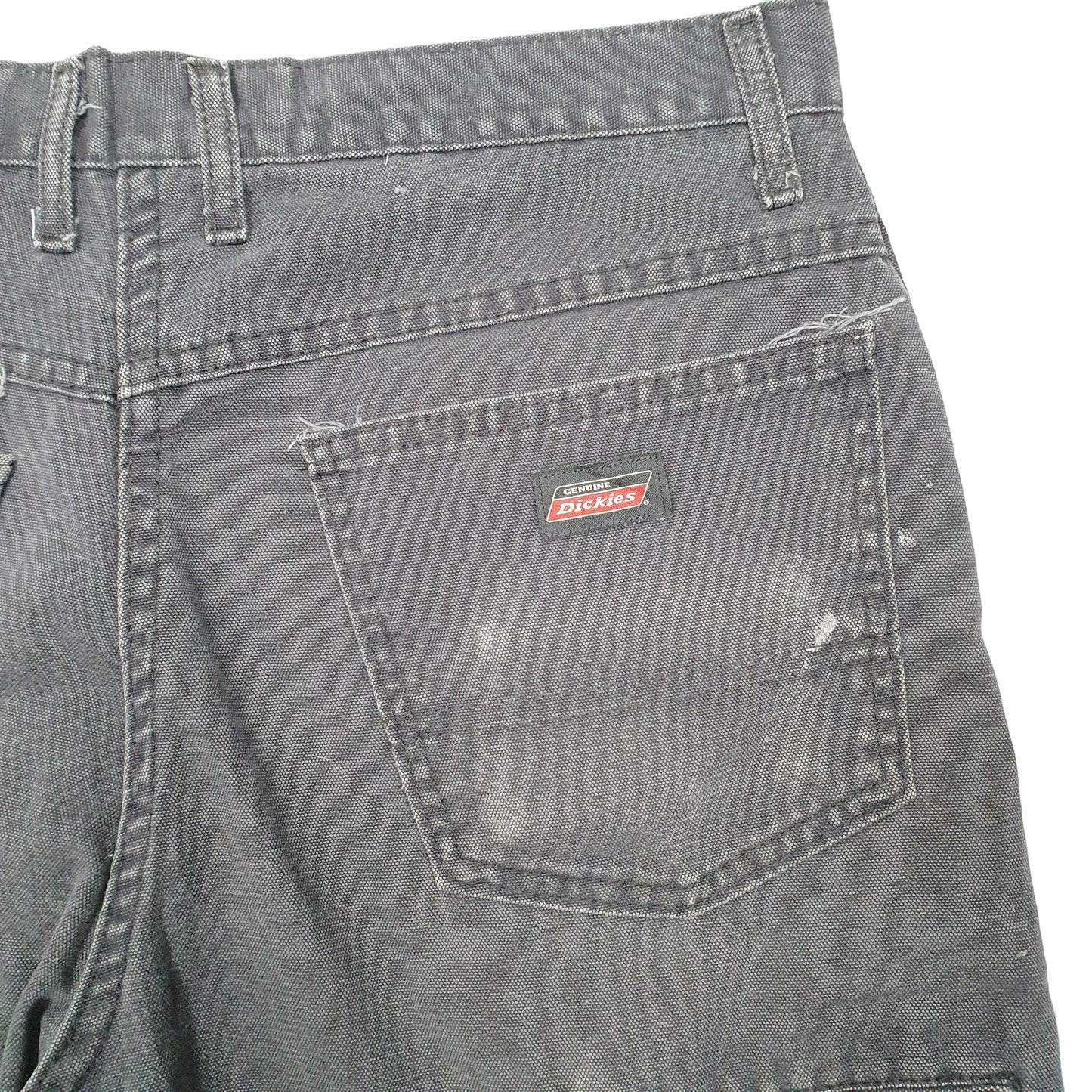 Mens Black Dickies  Carpenter Shorts