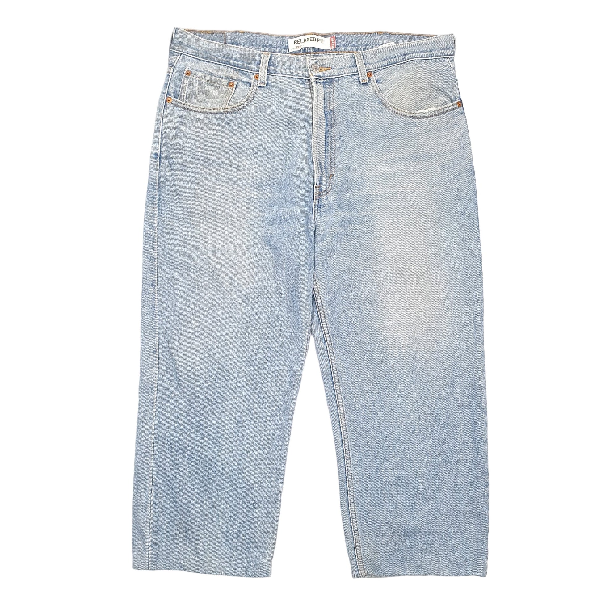 Mens Blue Levis  550 JeansW40 L26