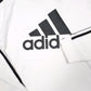 Womens White Adidas  Hoodie Jumper