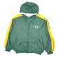 Mens Green Puma NFL Green Bay Packers Reversible Hoodie  Coat