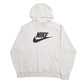 Mens White Nike  Hoodie Jumper