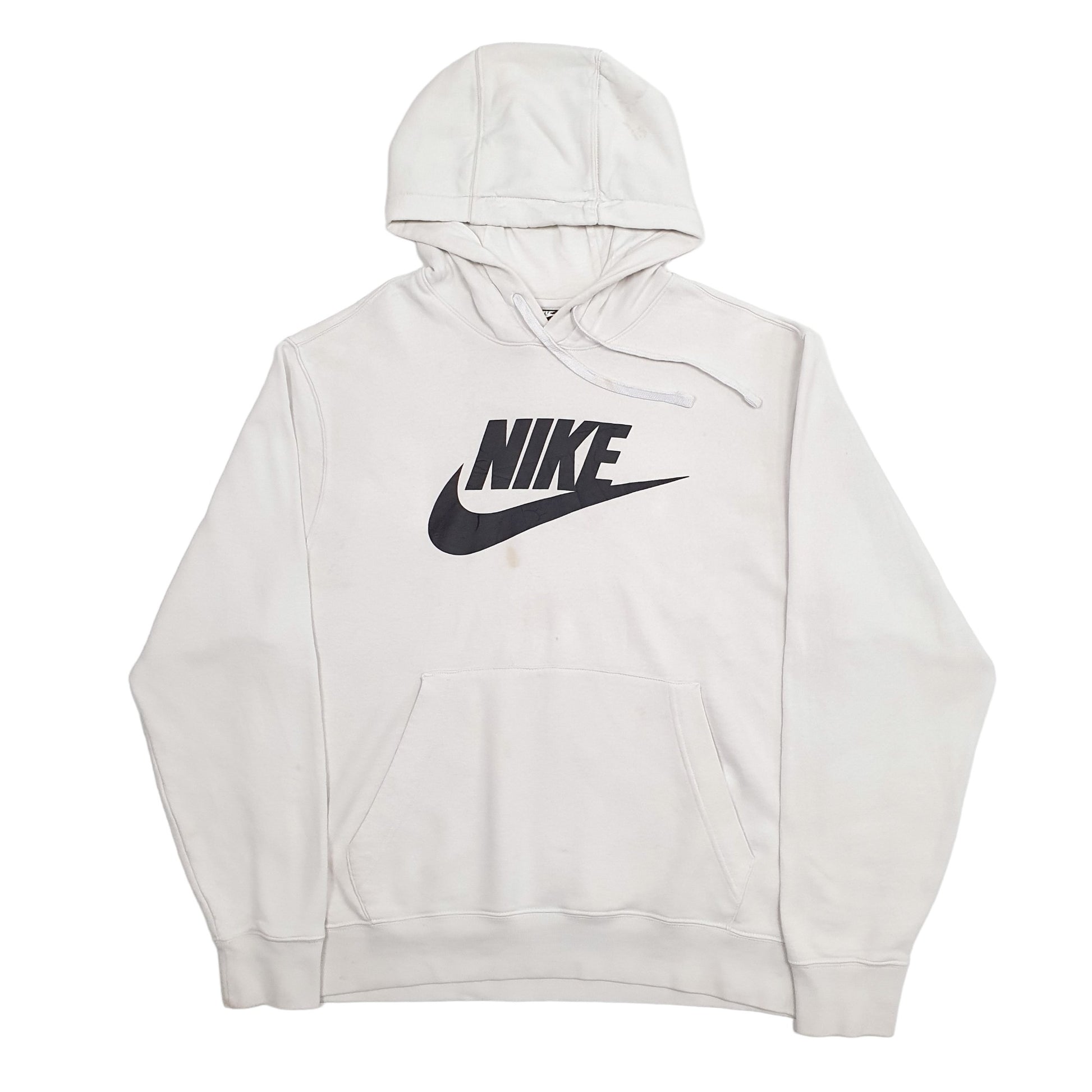 Mens White Nike  Hoodie Jumper