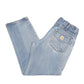 Mens Blue Carhartt Flame Resistant FRB 180 JeansW33 L30