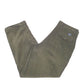 Mens Khaki Dockers Double Pleated Corduroy Trousers