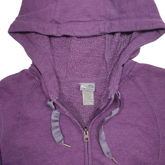 Womens Purple Champion  Full Zip Jumper