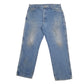 Mens Blue Dickies Carpenter Carpenter Trousers