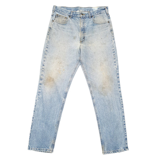 Mens Blue Carhartt Traditional B18 JeansW36 L32