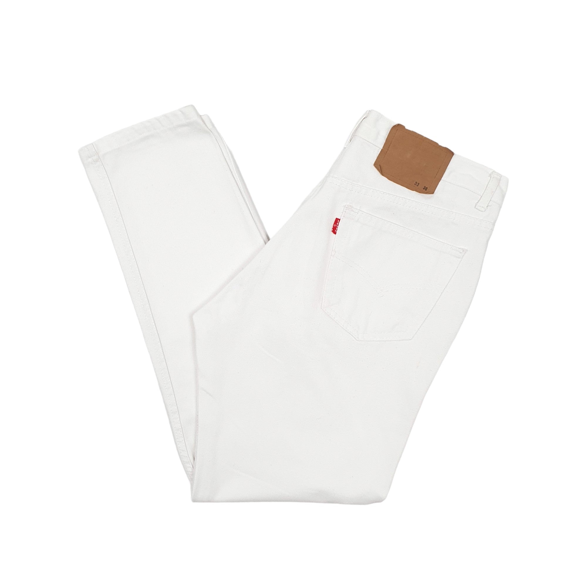 Levi's white jeans clearance mens