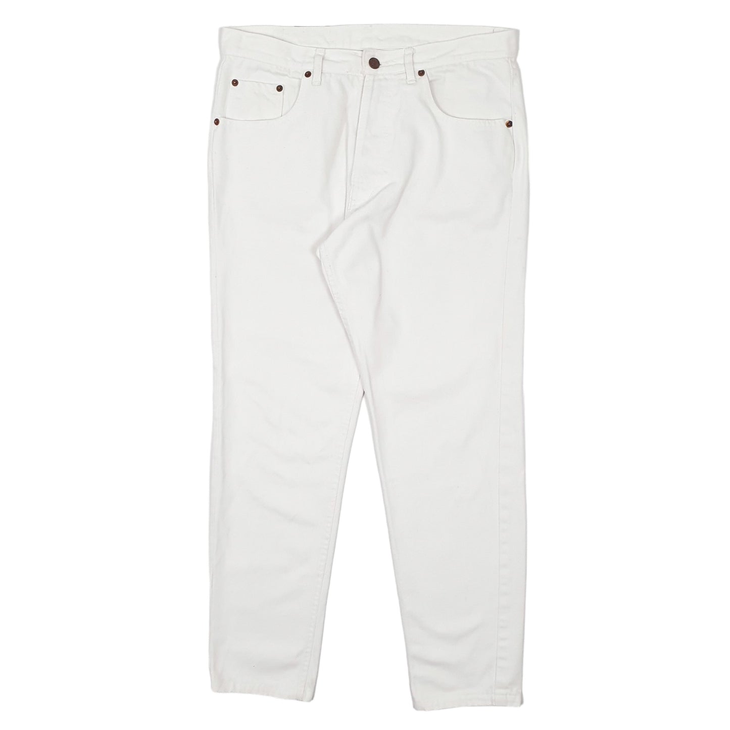 Mens White Levis  502 JeansW33 L30