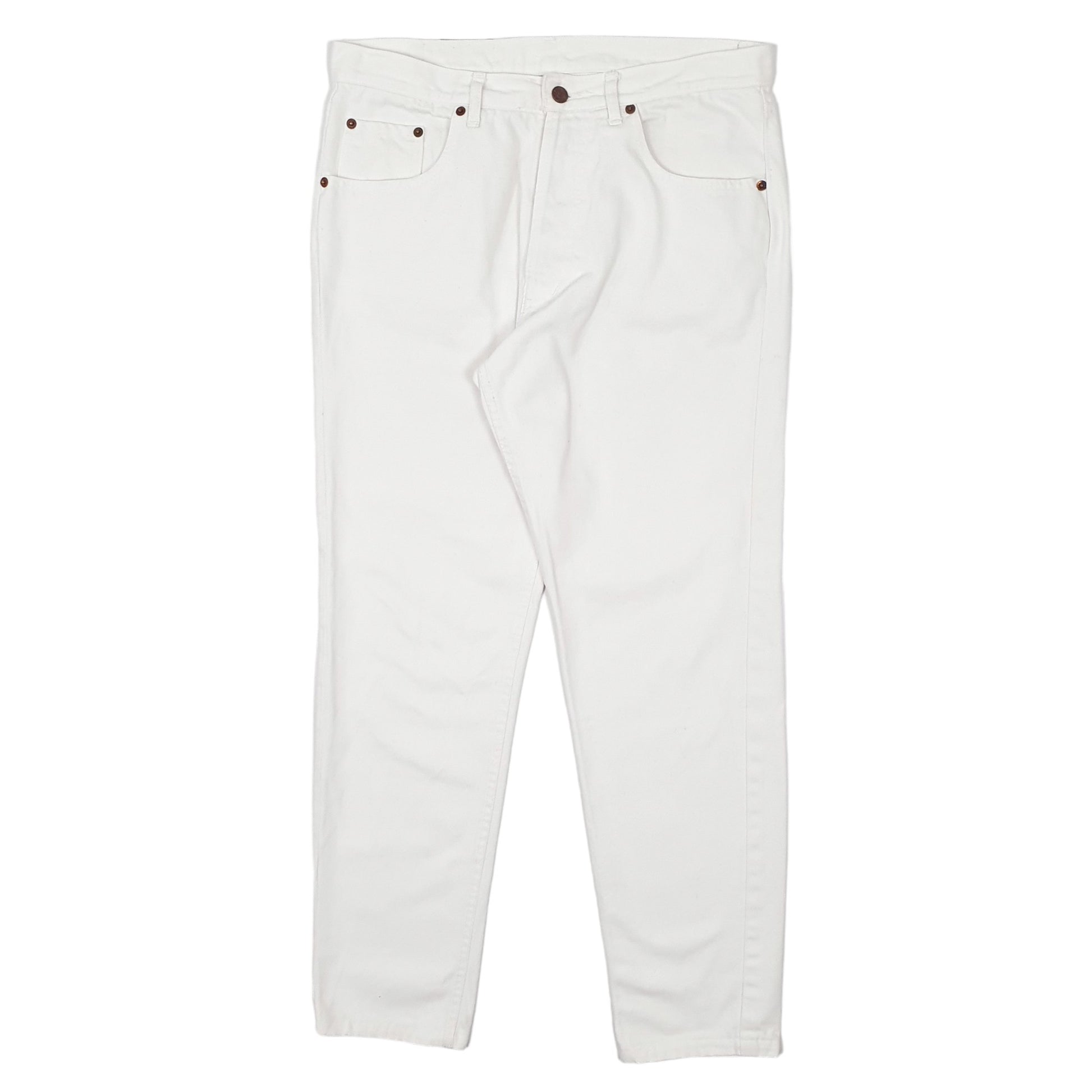 Mens White Levis  502 JeansW33 L30