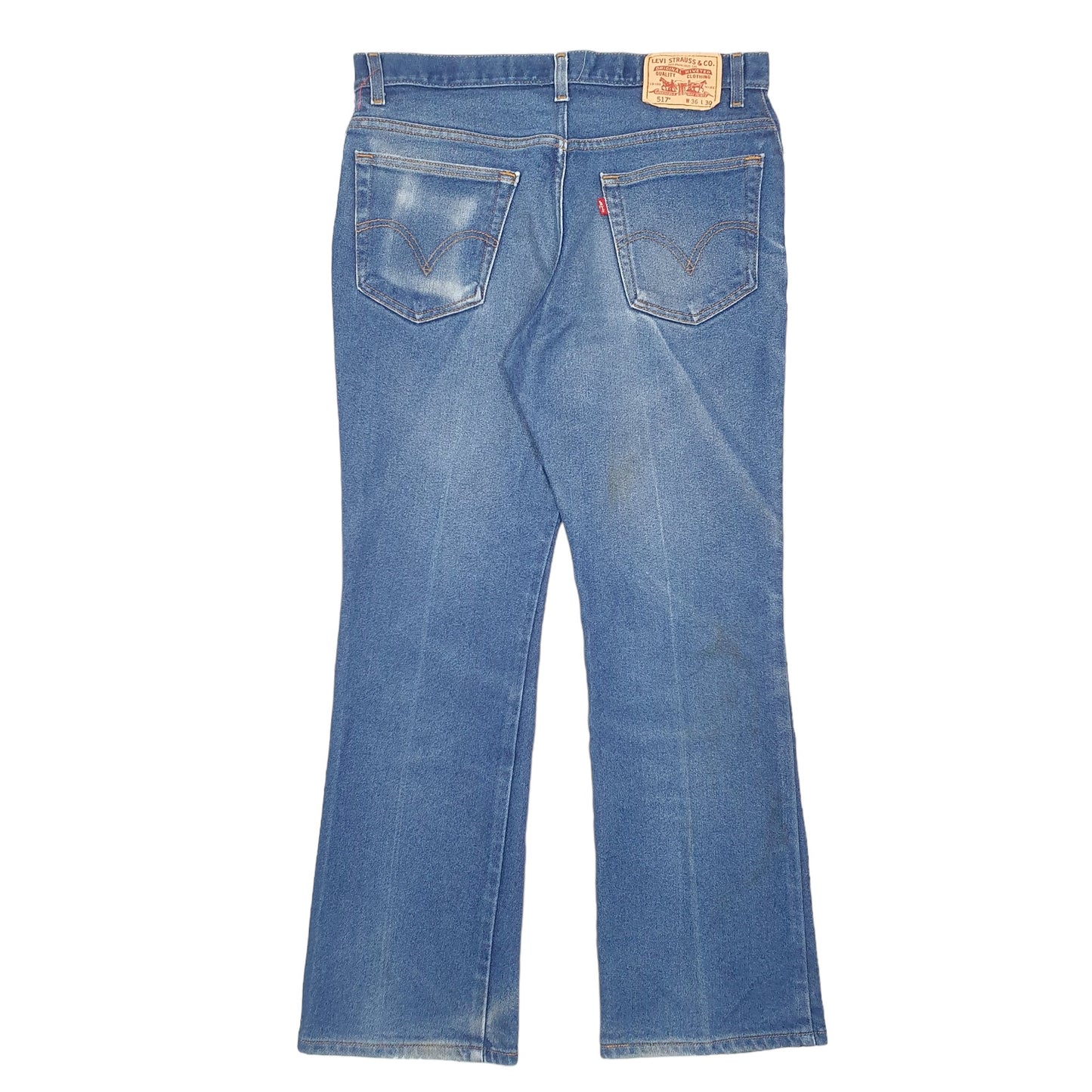Mens Blue Levis  517 JeansW36 L30