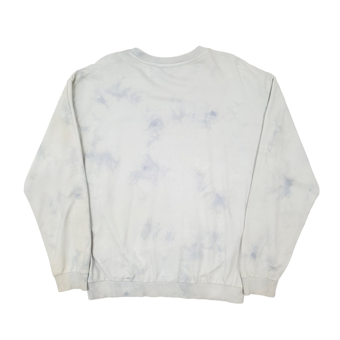 Mens Blue UCLA USA College Marble Crewneck Jumper