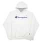 Mens White Champion  Hoodie Jumper