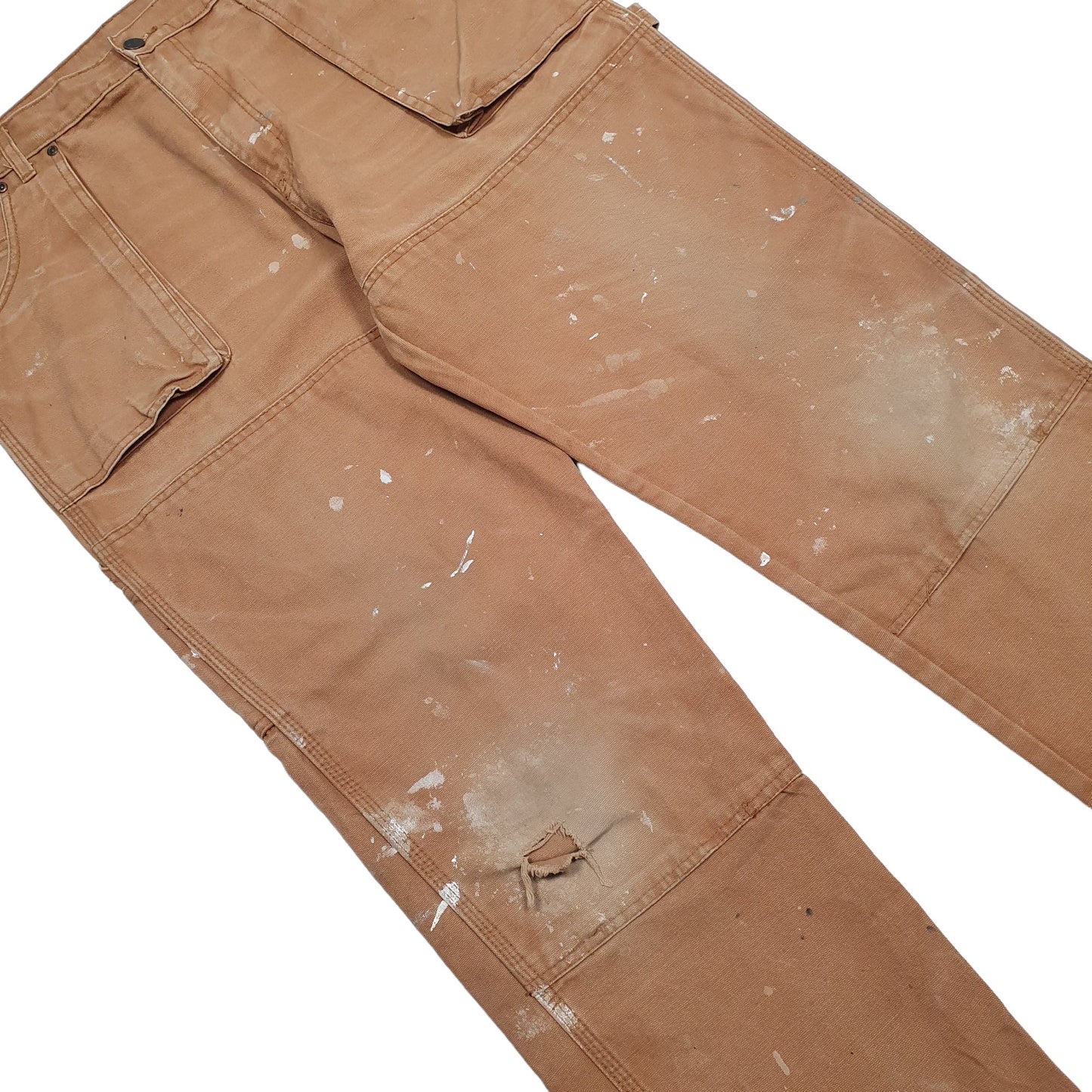 Mens Tan Dickies Double Knee Carpenter Trousers