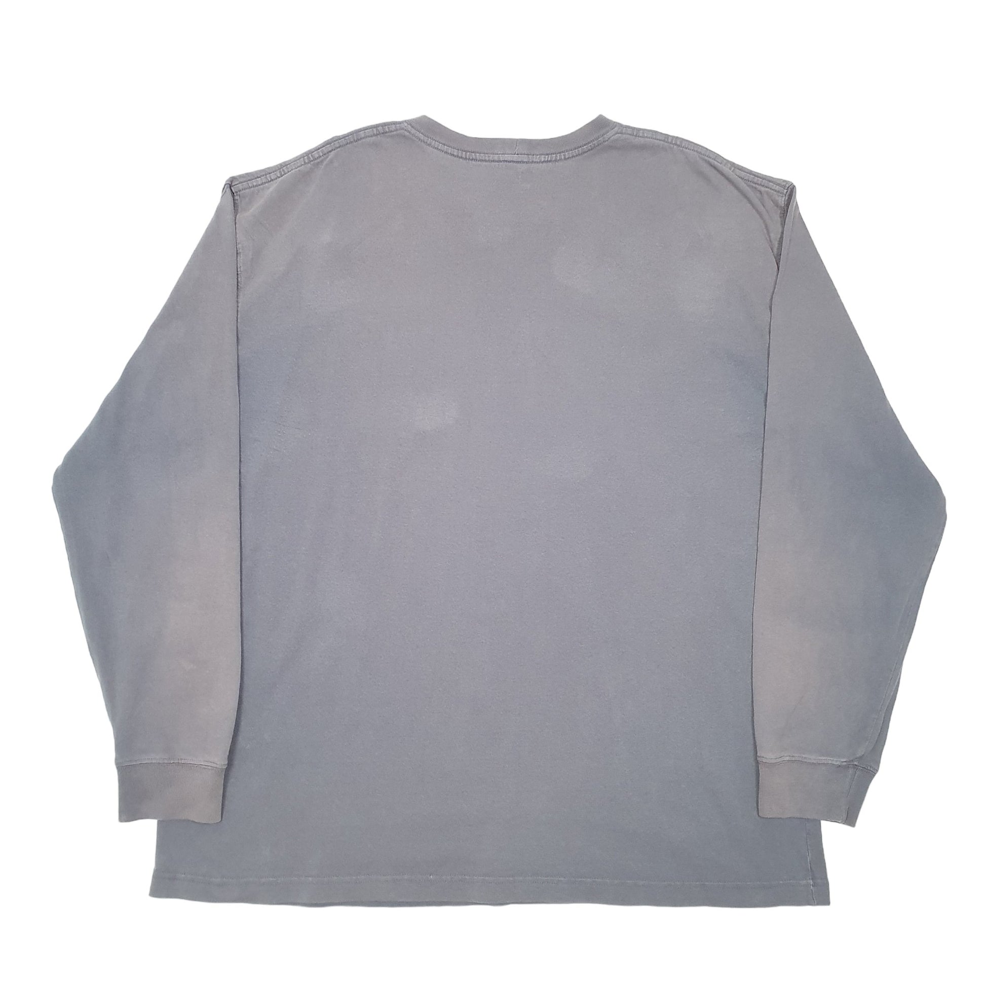 Mens Grey Carhartt  Long Sleeve T Shirt