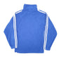 Womens Blue Adidas Chicago Cubs Baseball Quarter Zip Jumper