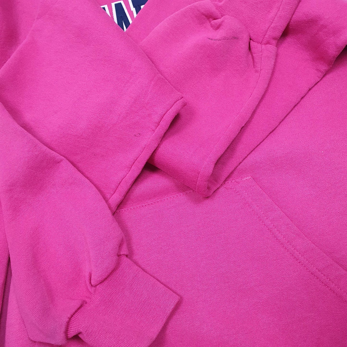 Mens Pink Champion Maine Maritime Academy Hoodie Jumper
