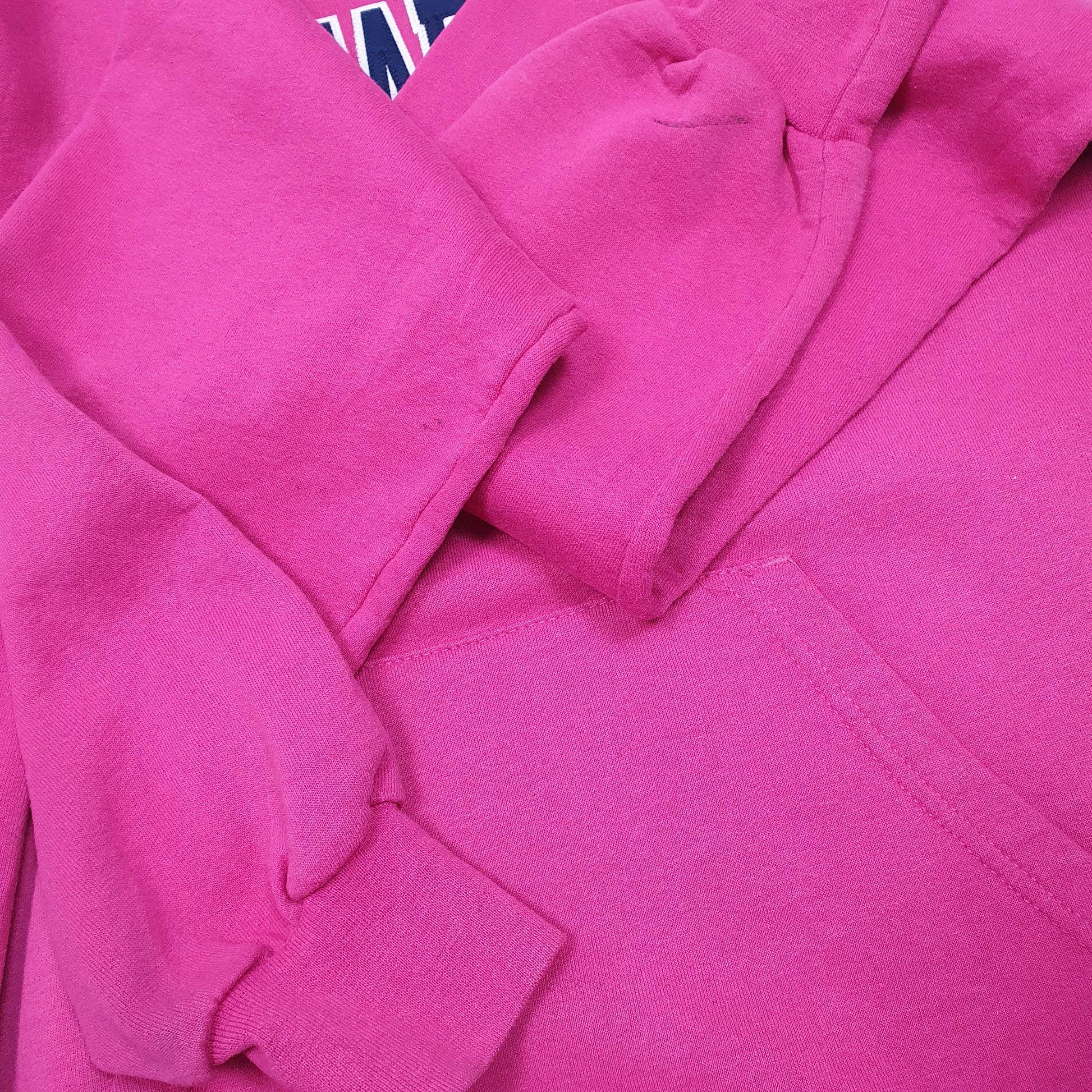 Mens Pink Champion Maine Maritime Academy Hoodie Jumper