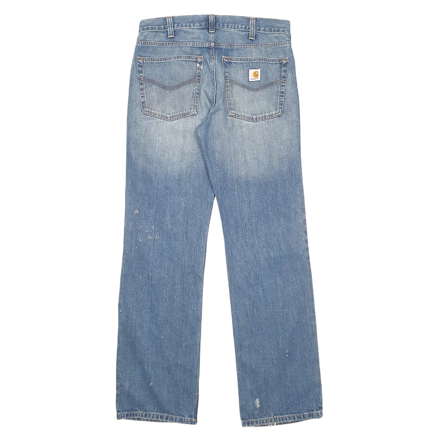 Mens Blue Carhartt Relaxed B320 JeansW32 L32