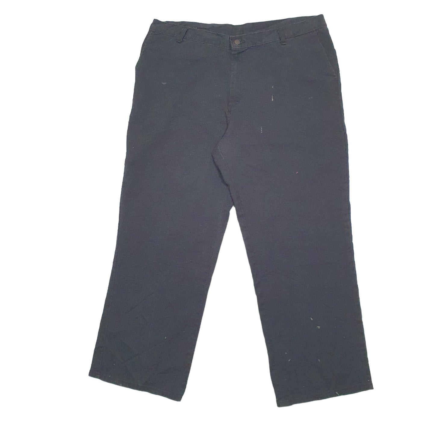 Mens Black Dickies  Chino Trousers