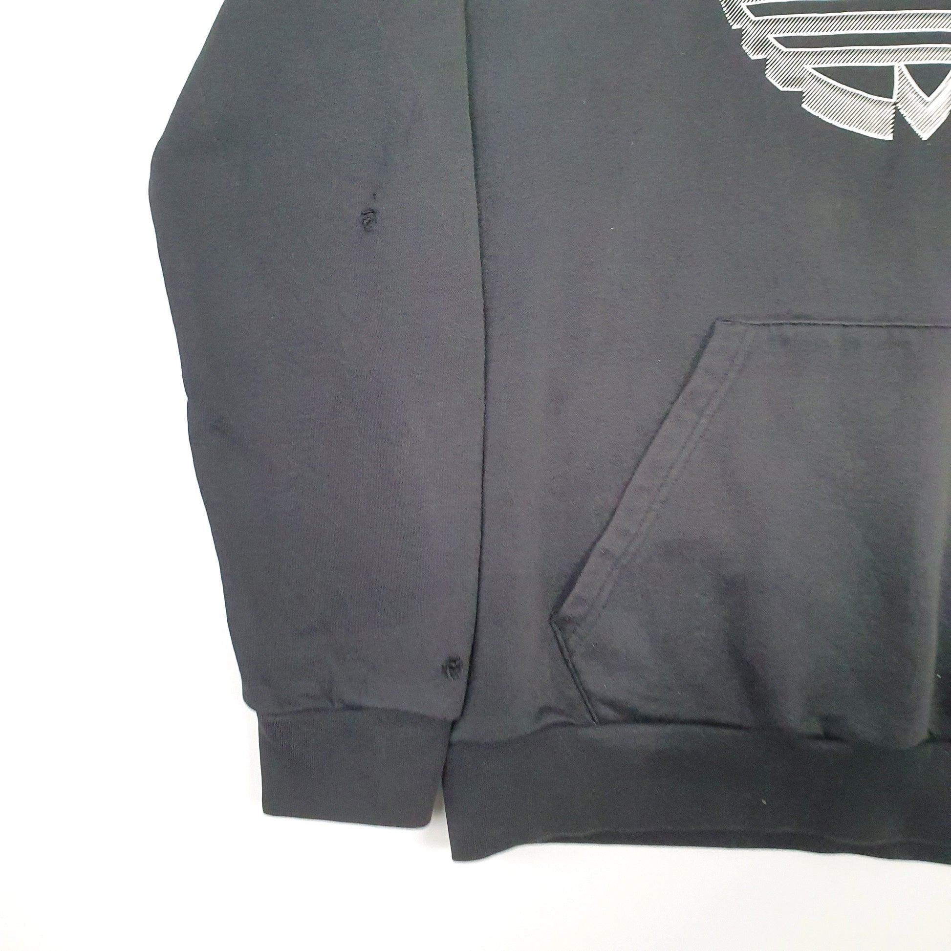 Mens Black Adidas  Hoodie Jumper