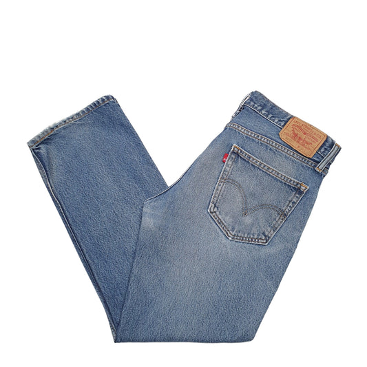 Mens Blue Levis  505 JeansW34 L30