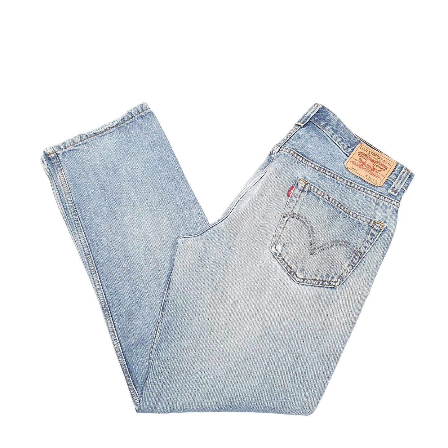Mens Blue Levis  505 JeansW36 L32