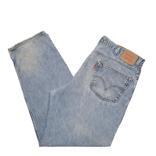 Mens Blue Levis  550 JeansW42 L34