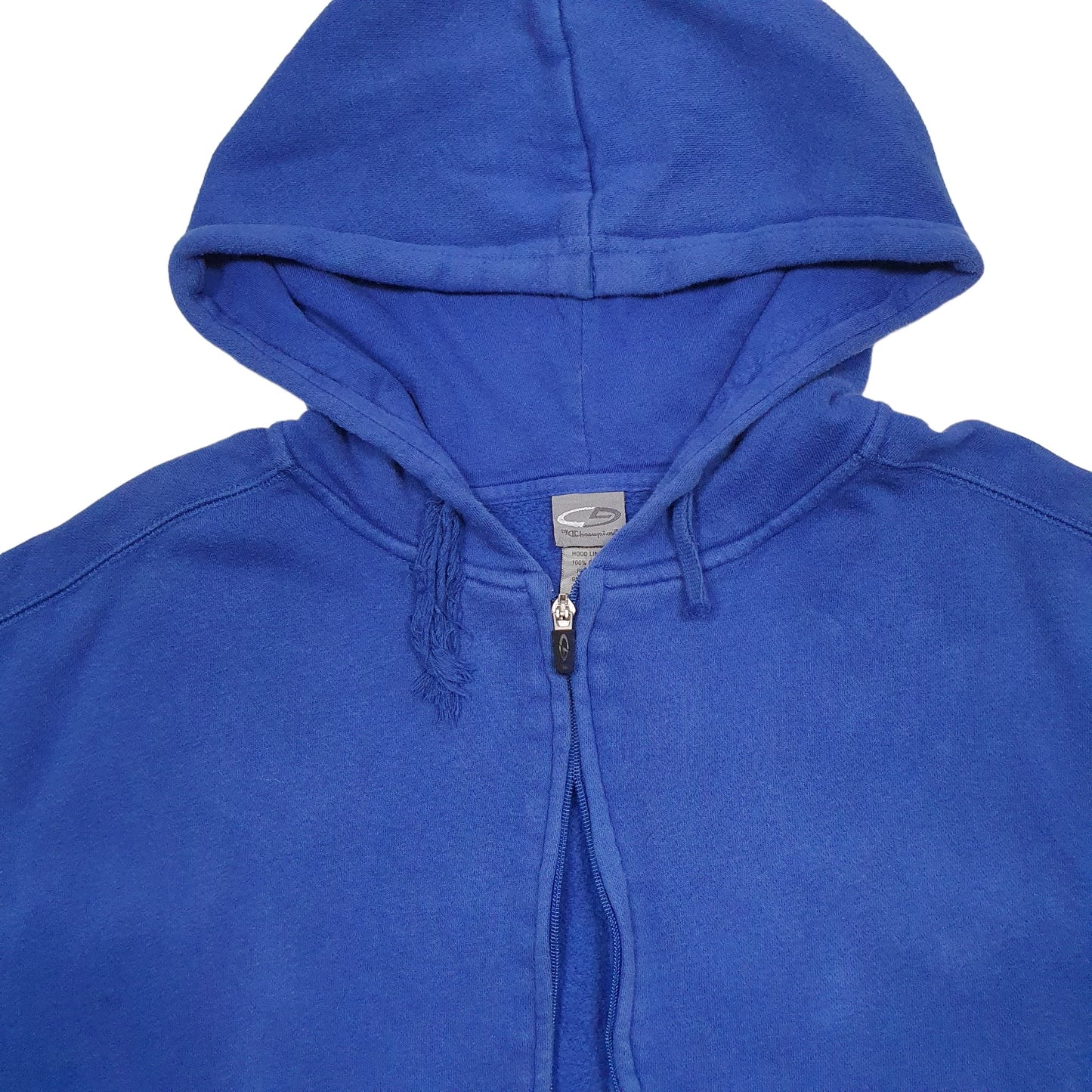 Mens Blue Champion  Full Zip Jumper