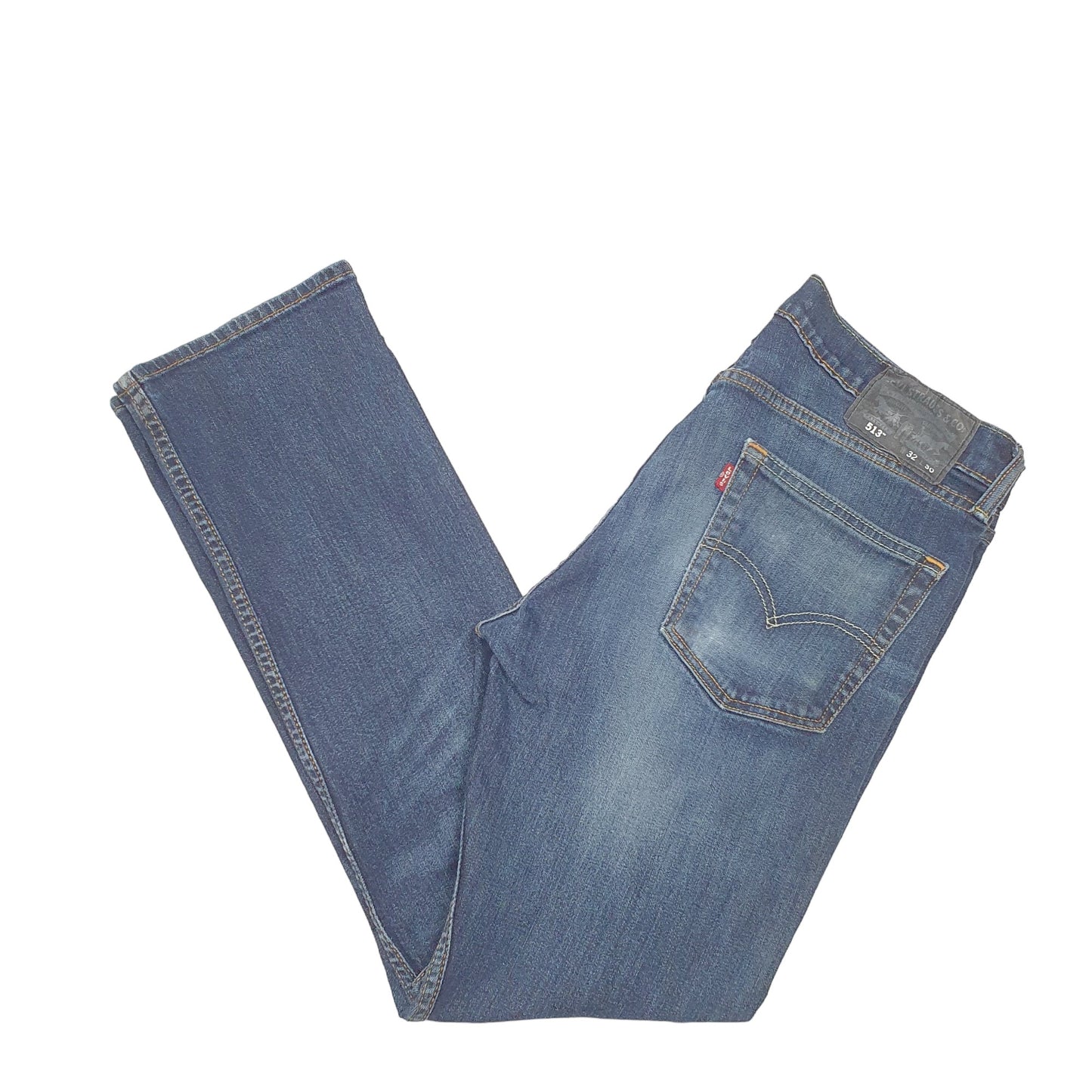 Mens Blue Levis Stretch 513 JeansW32 L30