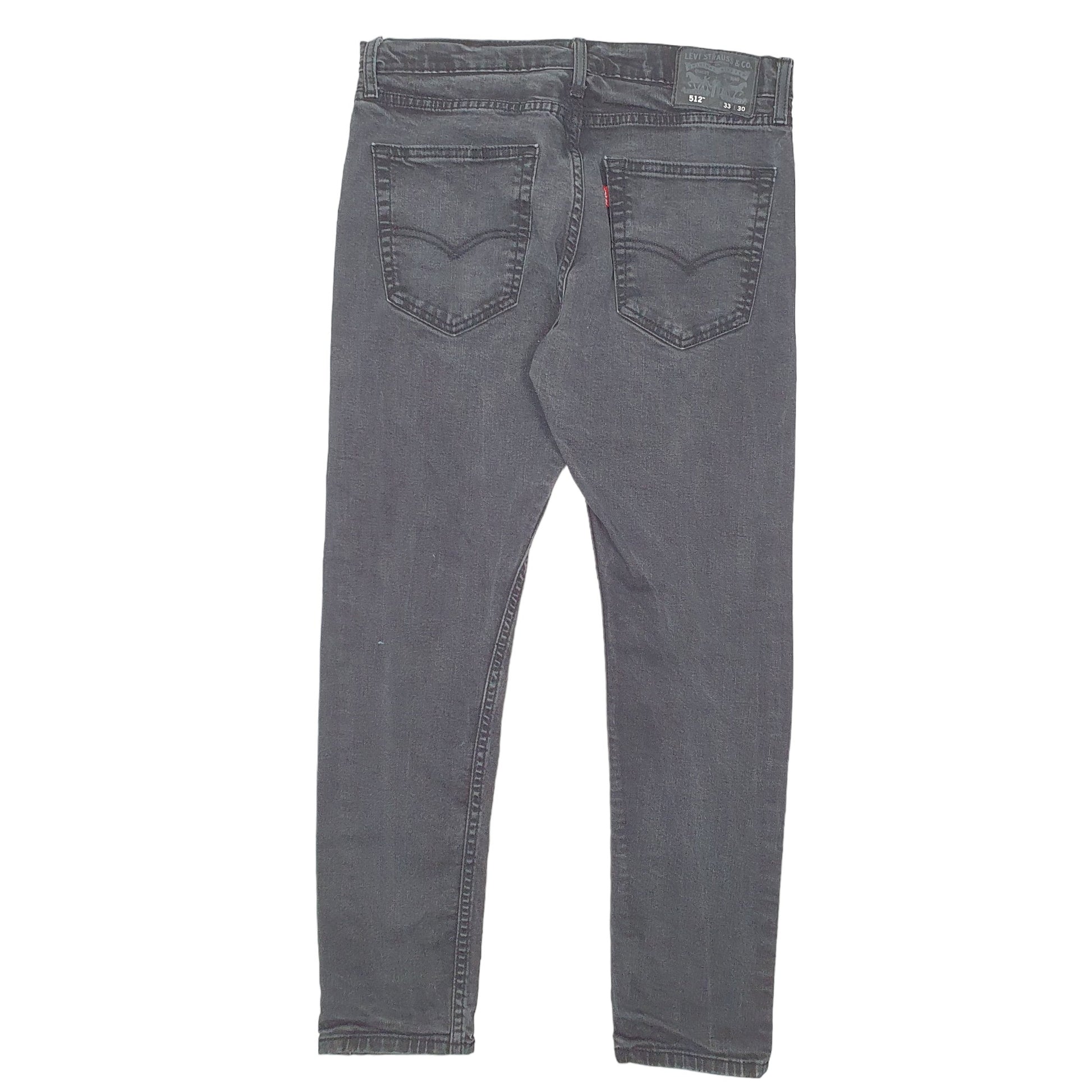 Mens Black Levis  512 JeansW33 L28