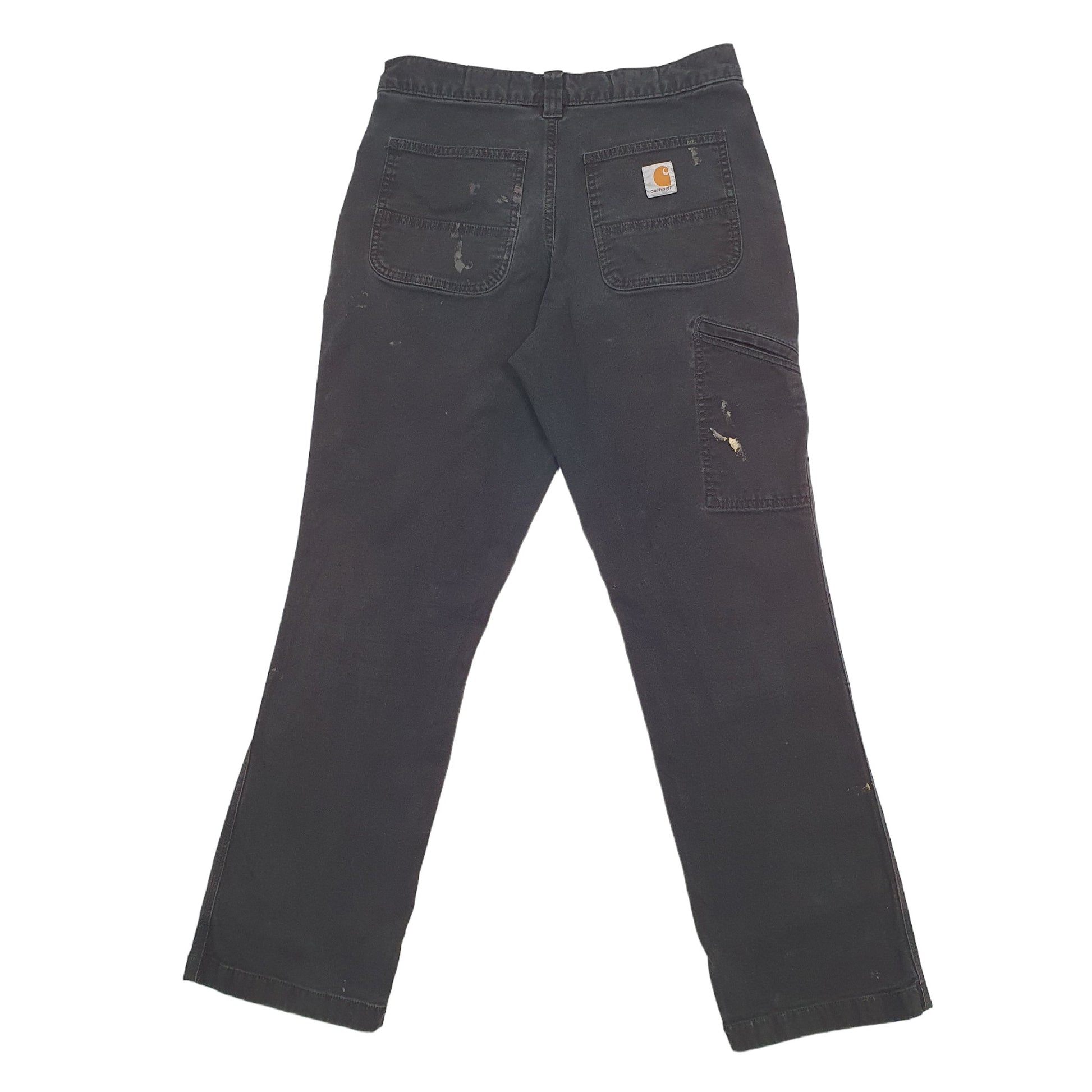 Mens Black Carhartt Carpenter Carpenter Trousers