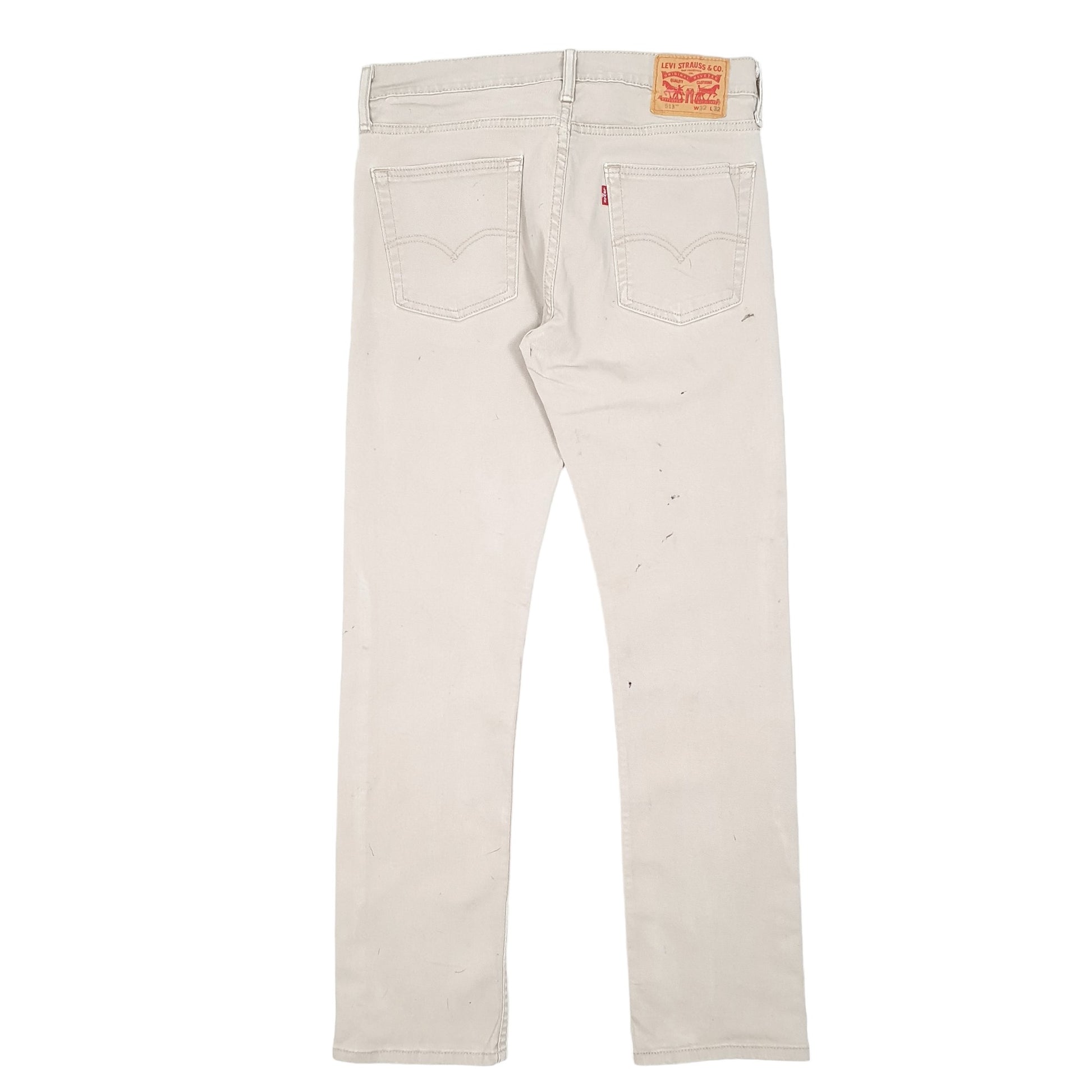 Mens Beige Levis  513 JeansW32 L32