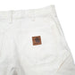 Mens Cream Carhartt  Carpenter Shorts