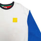 Mens White Levis Lego Crewneck Jumper