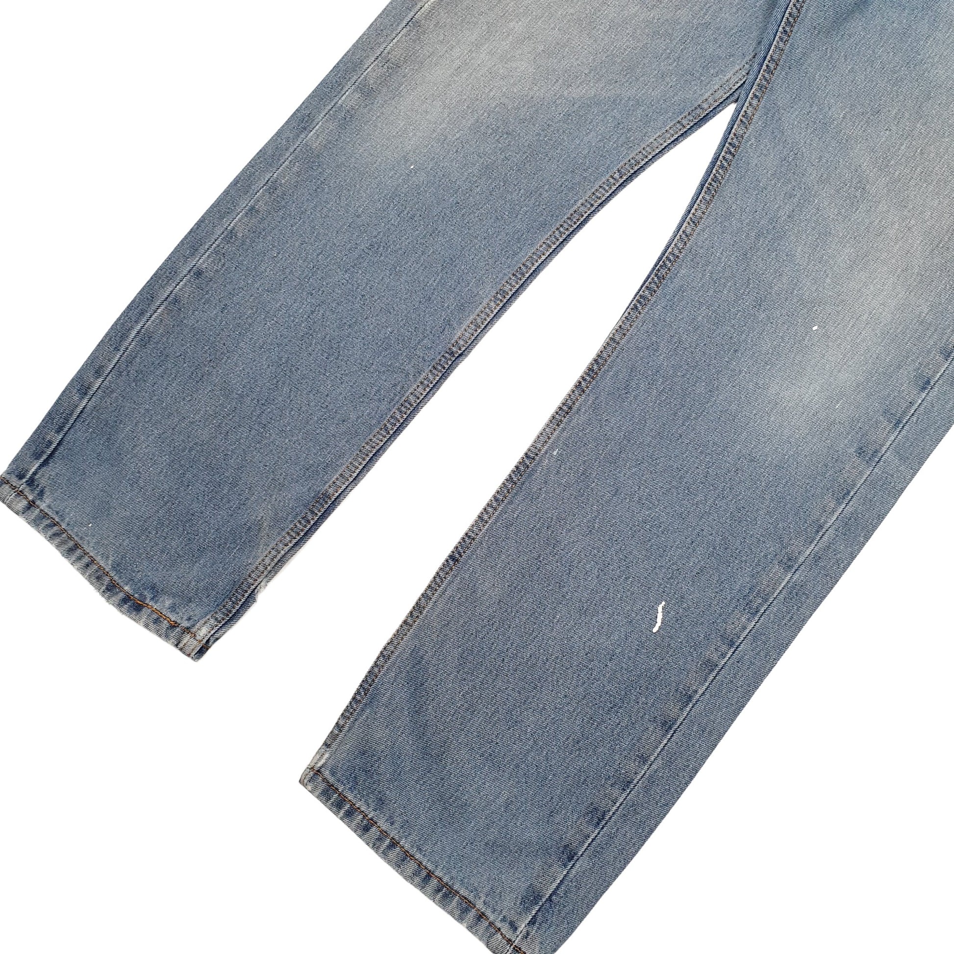 Mens Blue Levis  505 JeansW34 L32