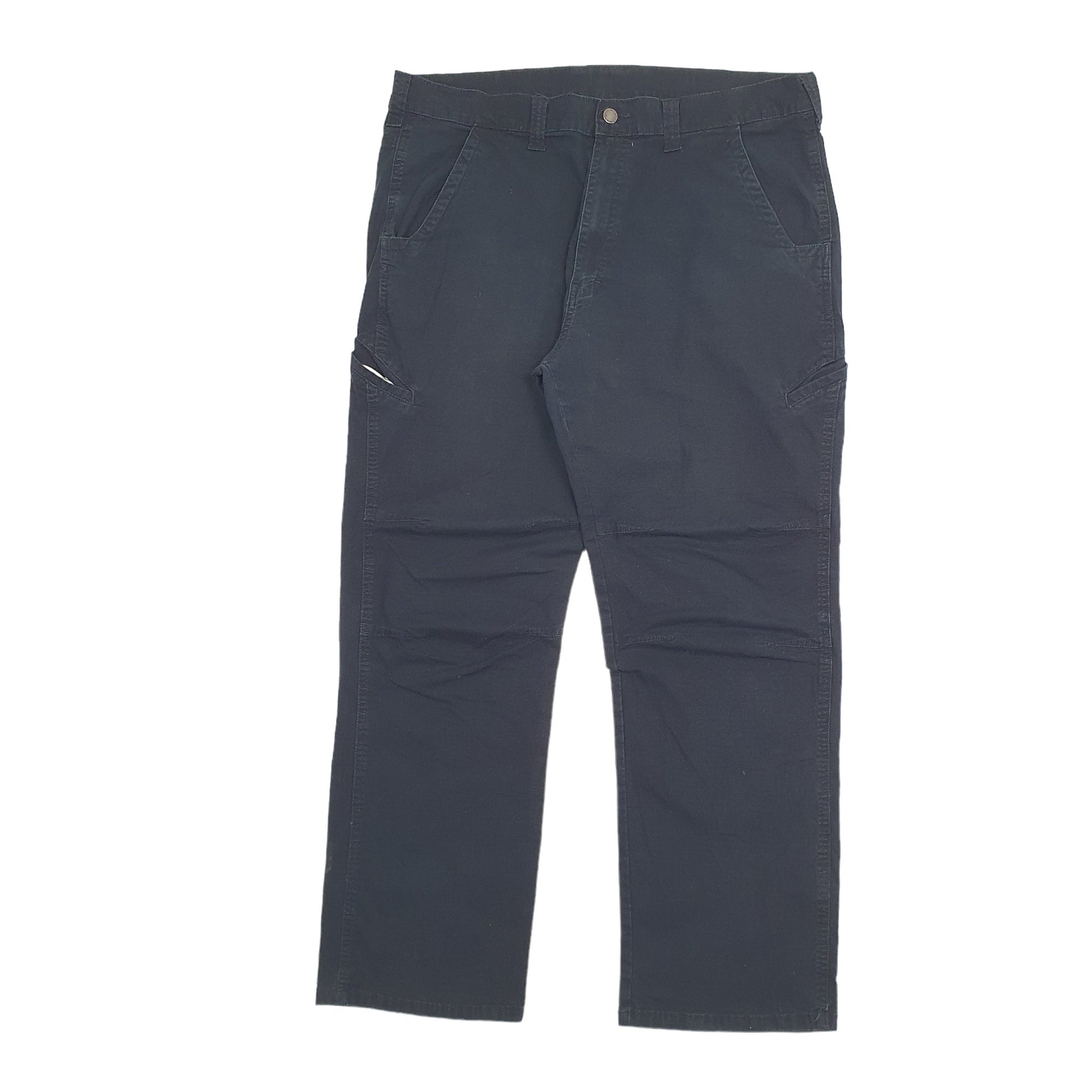 Mens Black Dickies  Chino Trousers