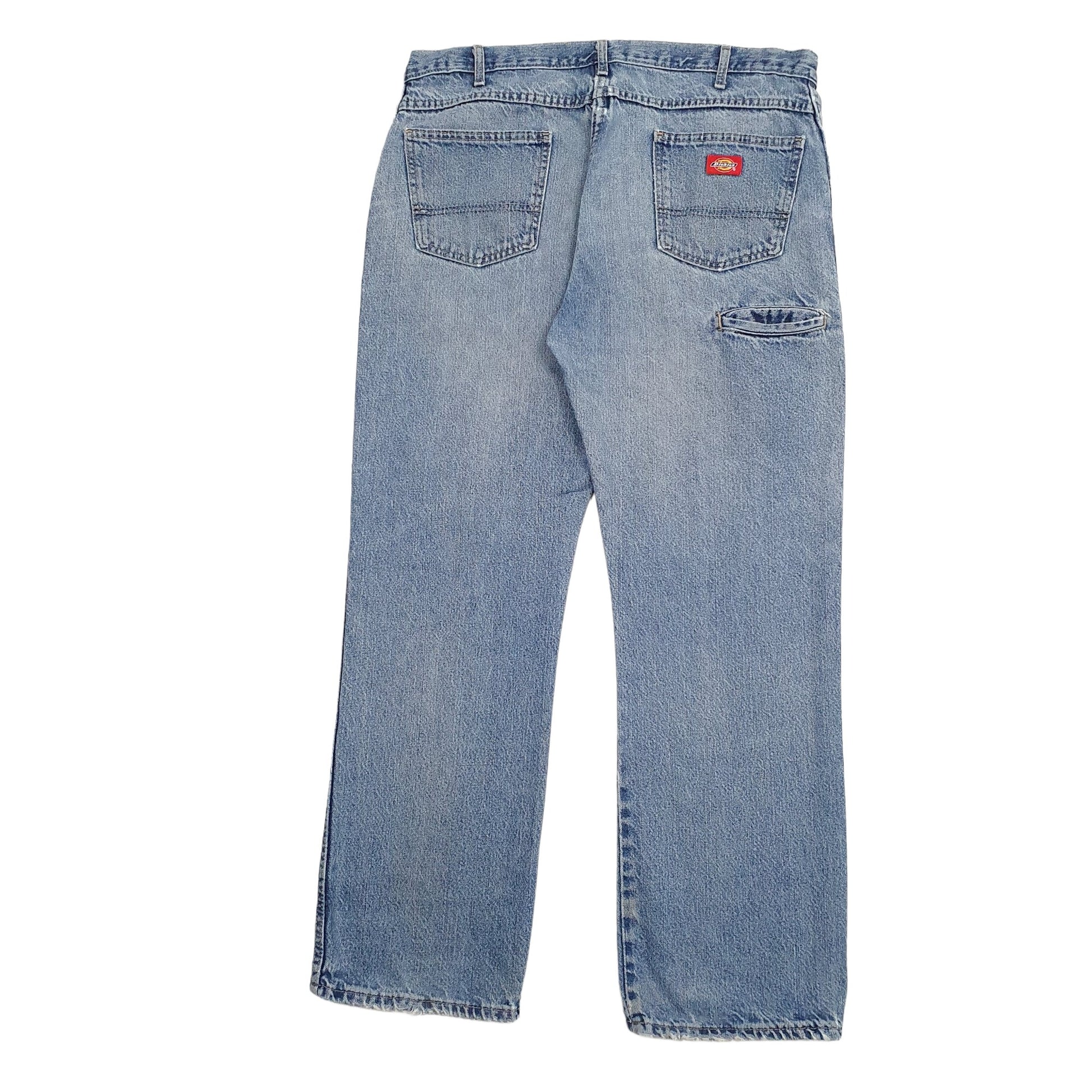 Mens Blue Dickies  Carpenter Trousers