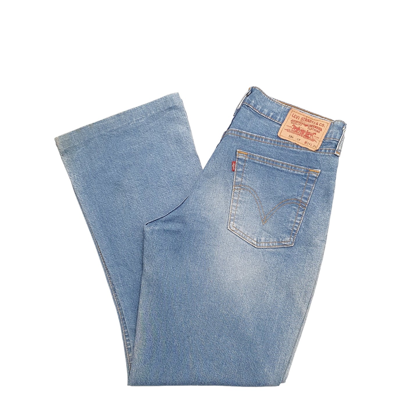 Womens Blue Levis  584 JeansW31 L30