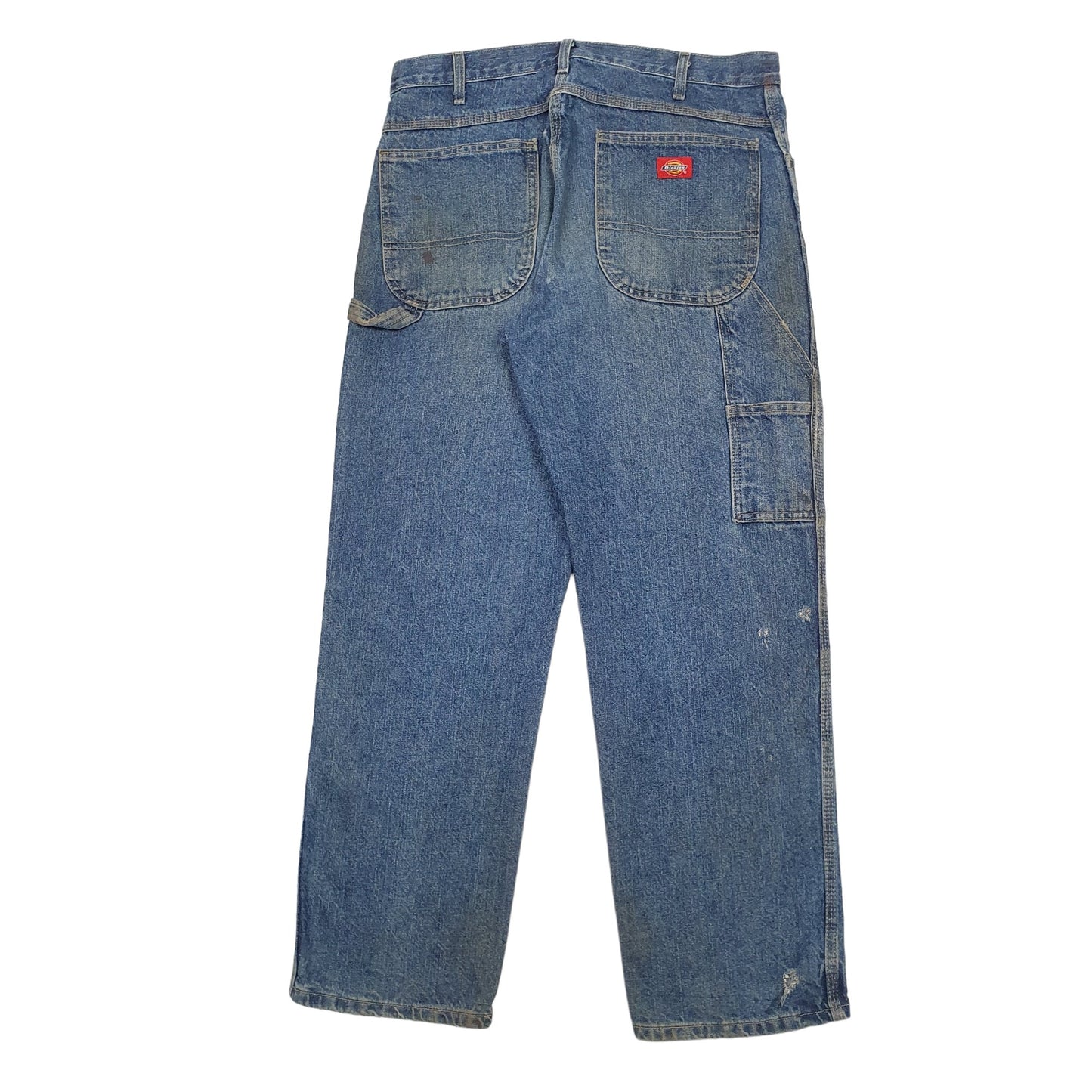 Mens Blue Dickies  Carpenter Trousers