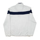 Mens White Adidas USA College Michigan Quarter Zip Jumper