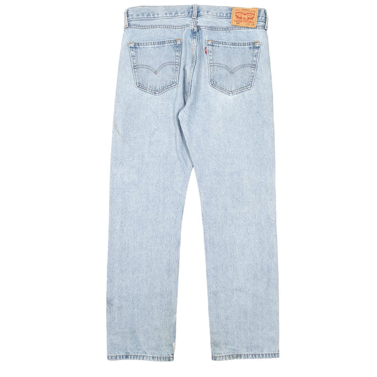 Mens Blue Levis  505 JeansW35 L32