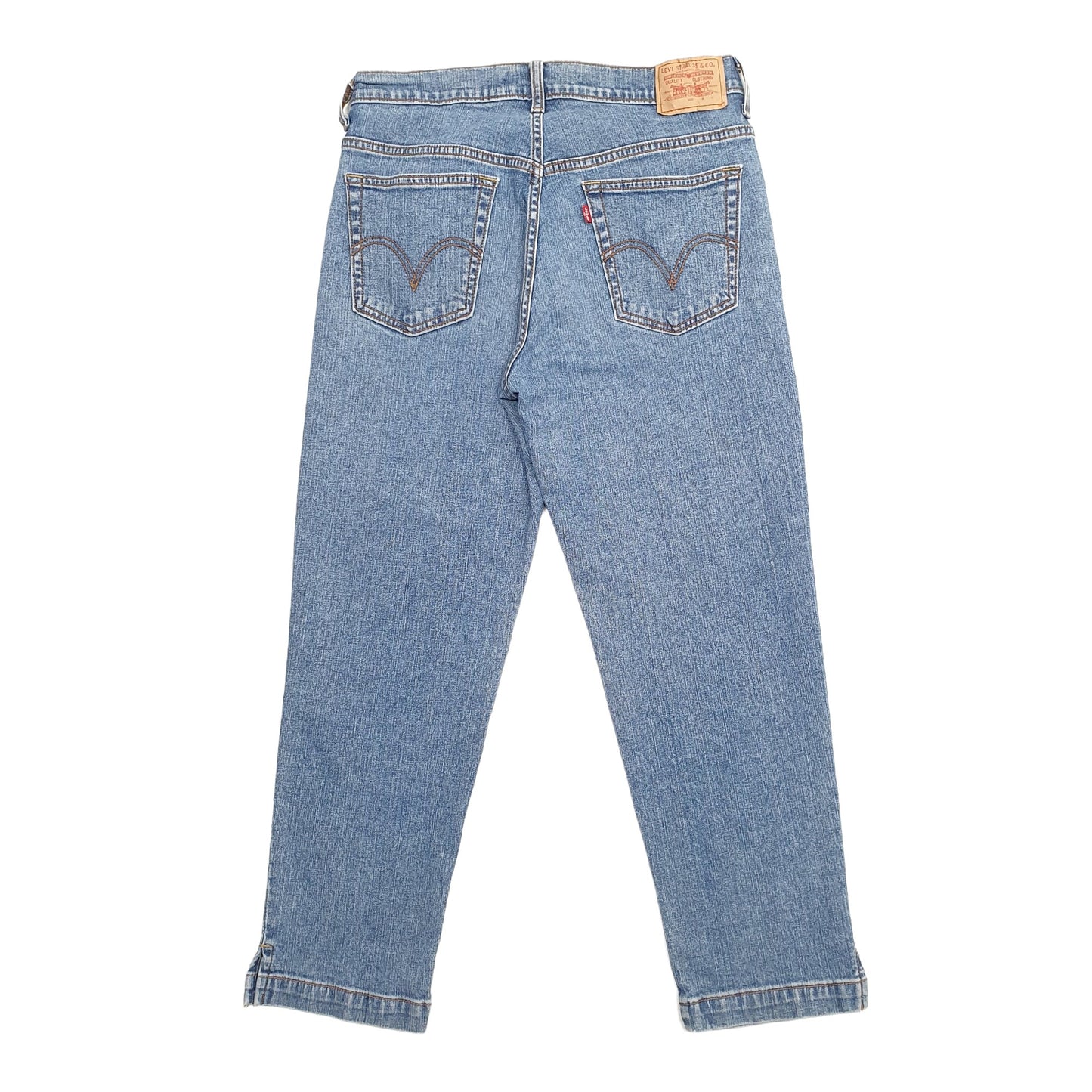 Womens Blue Levis Stretch Fit Classic JeansW30 L25