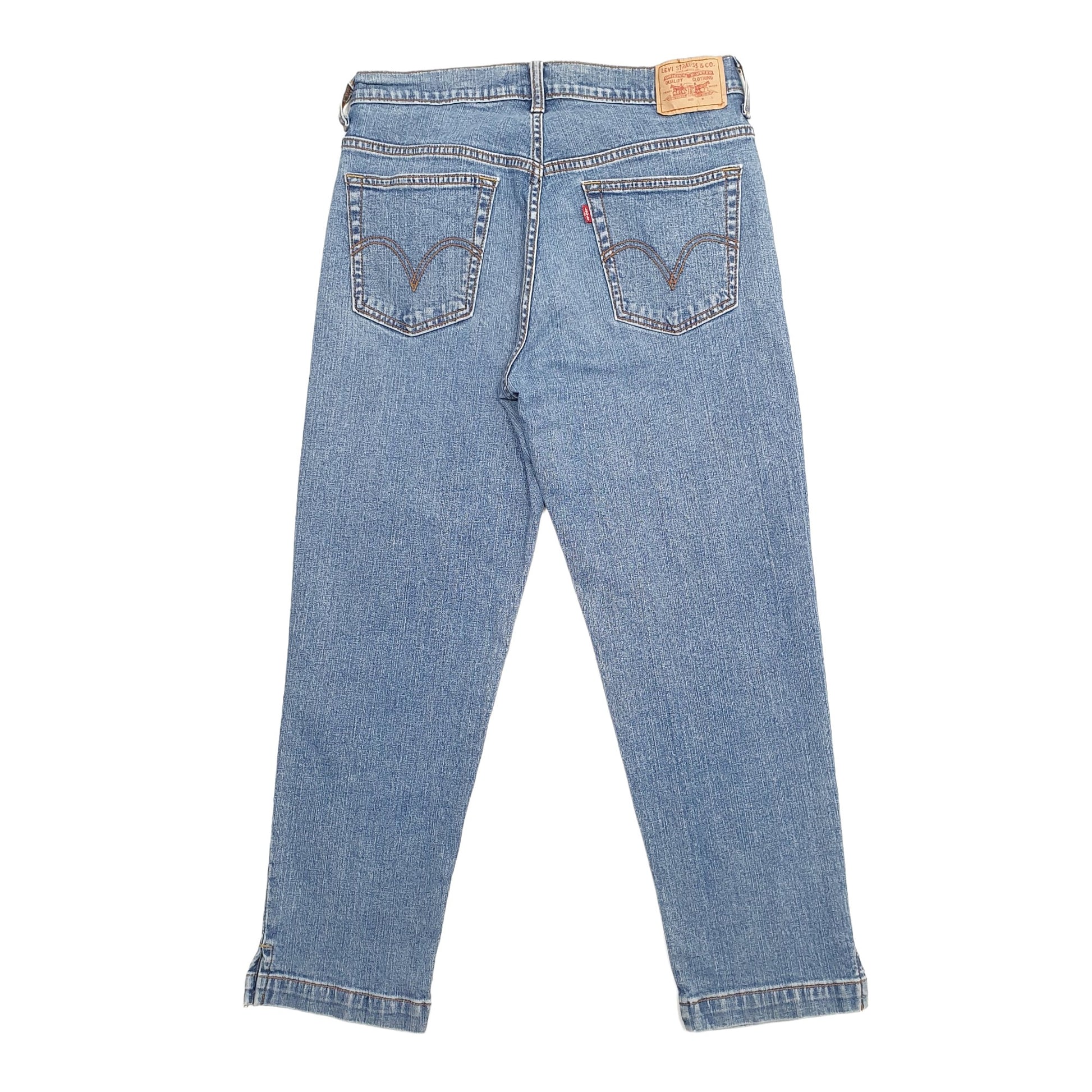 Womens Blue Levis Stretch Fit Classic JeansW30 L25