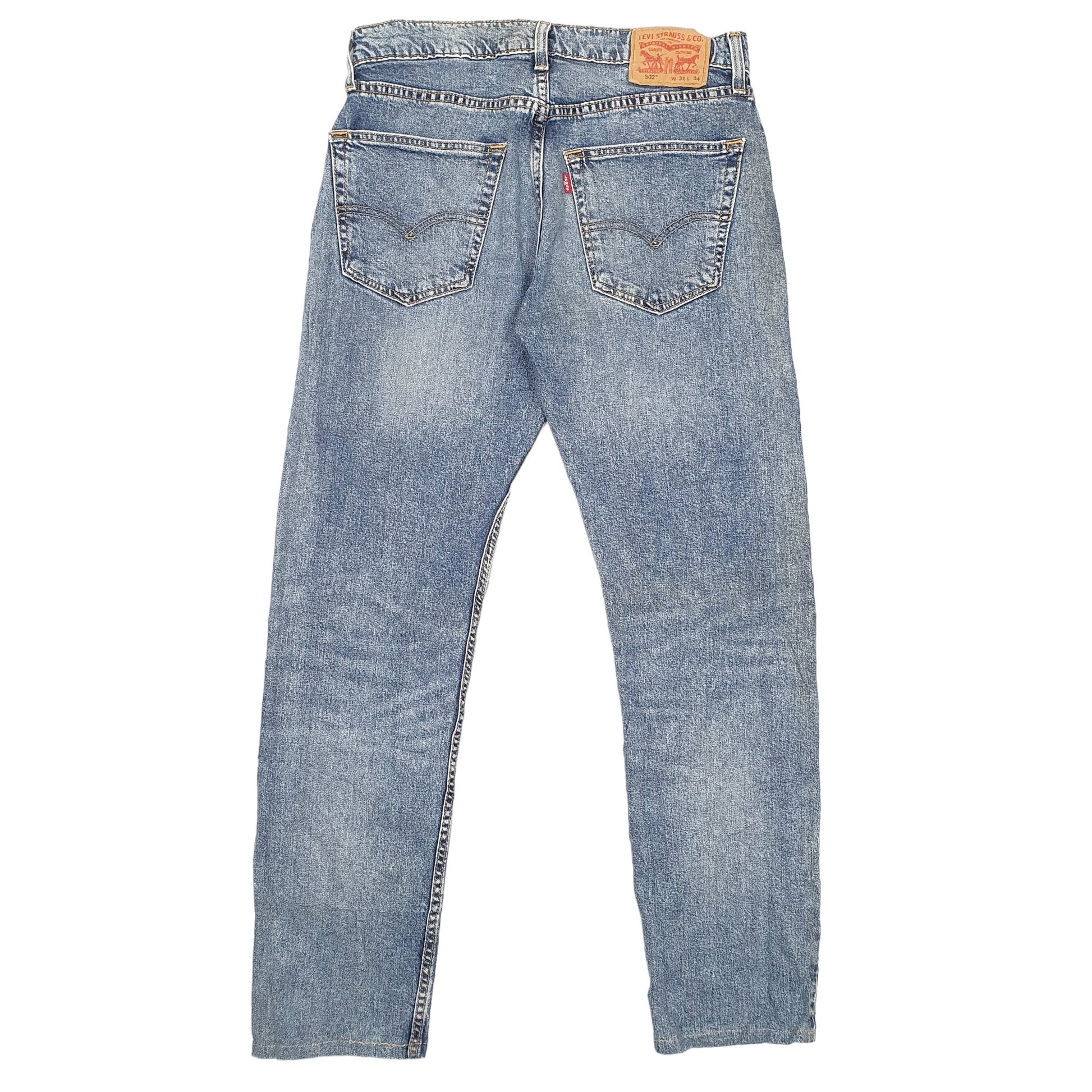 Mens Blue Levis  502 JeansW31 L32